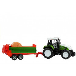 Nagy traktor pótkocsival Tartozékok Farm 65 cm