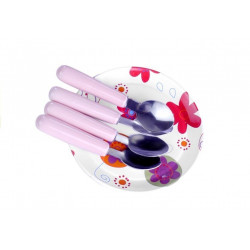 Gyönyörű fém teaszerviz konyhai készlet