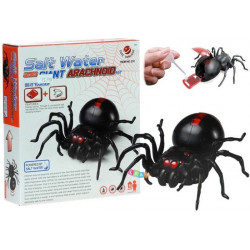 Kreatív Sósvíz Powered Spider Kit barkácsolás, fekete