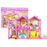 Gyermek babaház tartozékokkal 136 DB