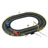 Autóversenypálya 184 cm Cars Controller King