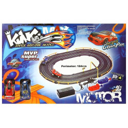 Autóversenypálya 184 cm Cars Controller King