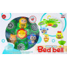 Bed Bell Wind Up Music Mobile Music Box Bölcsődei kiságy dekoráció