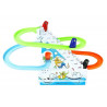 Vicces Penguin Race Racer Ice Slide Track Gyerekjáték Fények Hangok