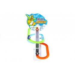 Vicces Penguin Race Racer Ice Slide Track Gyerekjáték Fények Hangok