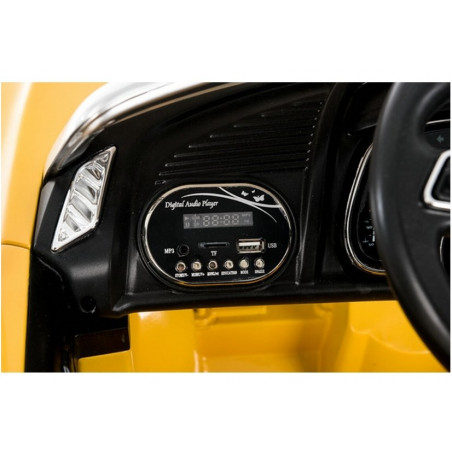 Audi R8 Spyder Yellow - Electric Ride On Car Painted