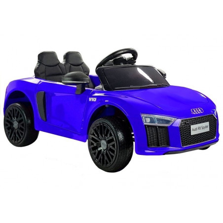 Audi R8 Spyder kékre festett - elektromos utazás autón