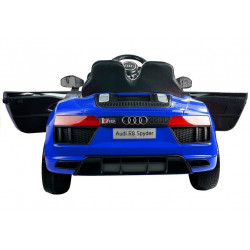 Audi R8 Spyder kékre festett - elektromos utazás autón