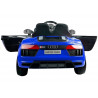 Audi R8 Spyder kékre festett - elektromos utazás autón