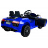 Audi R8 Spyder kékre festett - elektromos utazás autón