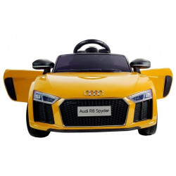 Audi R8 Spyder Yellow - Electric Ride On Car
