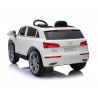 Audi Q5 fehér - elektromos autózás - gumi kerekek bőrülések 2,4G távirányító