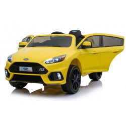 Ford Focus RS sárga – elektromos autózás