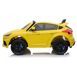 Ford Focus RS sárga – elektromos autózás