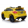 Ford Focus RS sárga – elektromos autózás