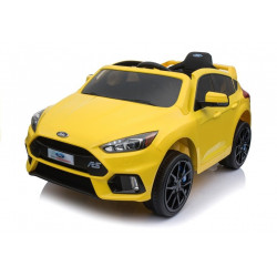 Ford Focus RS sárga – elektromos autózás