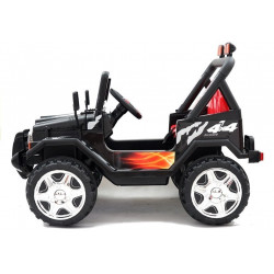 Ride On Car Jeep Raptor S618 EVA fekete