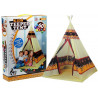 Sátor Teepee Indian Tipi Játszóház + 60 labda