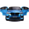 ÚJ BMW X6M kék festés – elektromos hajtás járművön