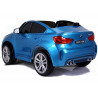 ÚJ BMW X6M kék festés – elektromos hajtás járművön