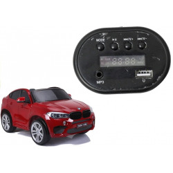 Rádió panel elektromos utazáshoz BMW X6M autóban