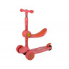Háromkerekű egyensúlyi robogó Saddle Pink Music Diodes Rabbit