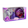 Carriage Horse Doll Set Hangzás Lila