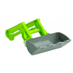 Összeszerelő traktor fához pótkocsival 43 cm