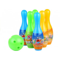 Állítsa be Bowling 6 Bowling Pins + Bowling Ball Sportjátékra