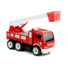 Állítsa be a Fireman Fire Engine autó sisak tűzoltó fűrész 14 elem