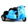 Toy Motorbike 3 Colors Rides Lights játék 1:14