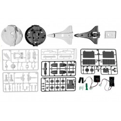 Space Plane Solar Power 3 in 1 Moon Fleet Fleet DIY Creative