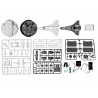 Space Plane Solar Power 3 in 1 Moon Fleet Fleet DIY Creative