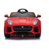 Jaguar F-Type piros festés - elektromos utazás autón
