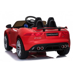 Jaguar F-Type piros festés - elektromos utazás autón