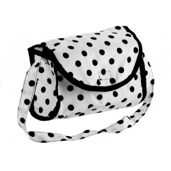 Retro Dolls Buggy Alice - XL fekete fehérrel