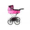 Retro Dolls Buggy Alice - XL rózsaszín, fekete