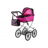 Retro Dolls Buggy Alice - XL rózsaszín, fekete