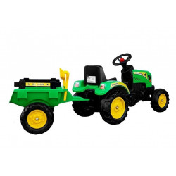 Branson Tractor Green - Utánfutóval