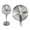 Padlóventilátor Vento 40 cm 50W INOX Króm