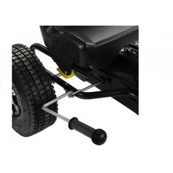 Go-Cart Monster Black - pumpált kerekek kéztöréssel