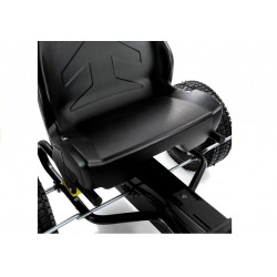 Go-Cart Monster Black - pumpált kerekek kéztöréssel