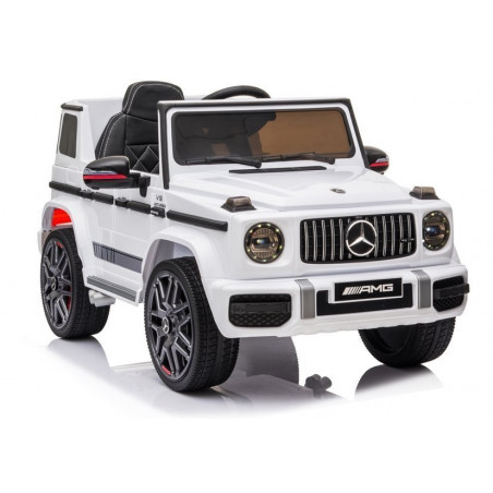 Mercedes G63 AMG Electric Ride On Car – fehér