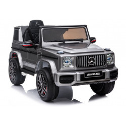 Mercedes G63 AMG Electric Ride On Car – Ezüst festés