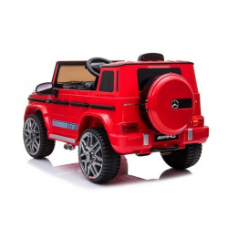 Mercedes G63 AMG Electric Ride On Car – piros
