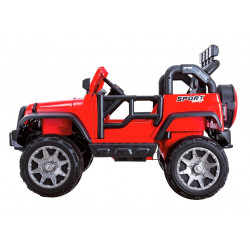 Jeep HP012 Electric Ride On Car - Piros