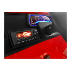 Jeep HP012 Electric Ride On Car - Piros