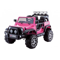 Jeep HP012 Electric Ride On Car - rózsaszín