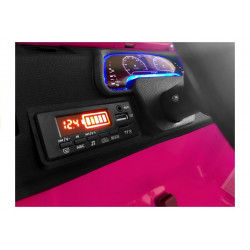Jeep HP012 Electric Ride On Car - rózsaszín
