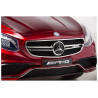 Mercedes S63 Electric Ride On Car - Piros festés